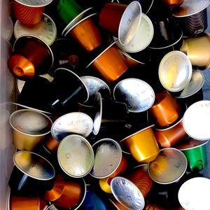 Sold.Nespresso cups